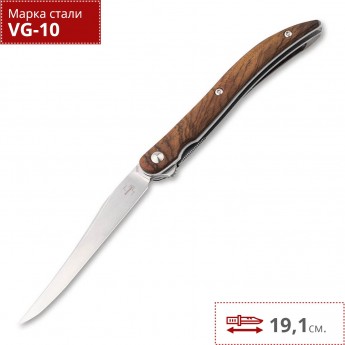 Нож BOKER PLUS TEXAS TOOTH PICK FLIPPER BK01BO389 Нож BOKER PLUS TEXAS TOOTH PICK FLIPPER BK01BO389